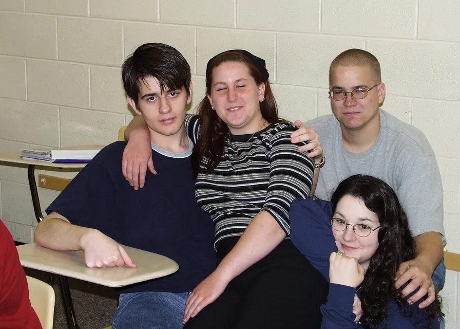 Family photograph, 18 May 2000
