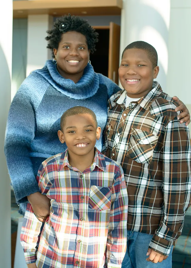 Family photograph, 1 December 2013